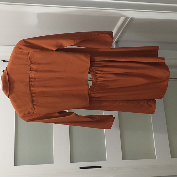 Rust shirt duster - Picture 3 of 3